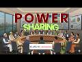 Power Sharing Class 10 | Class 10 Civics Chapter 1 in hindi animation