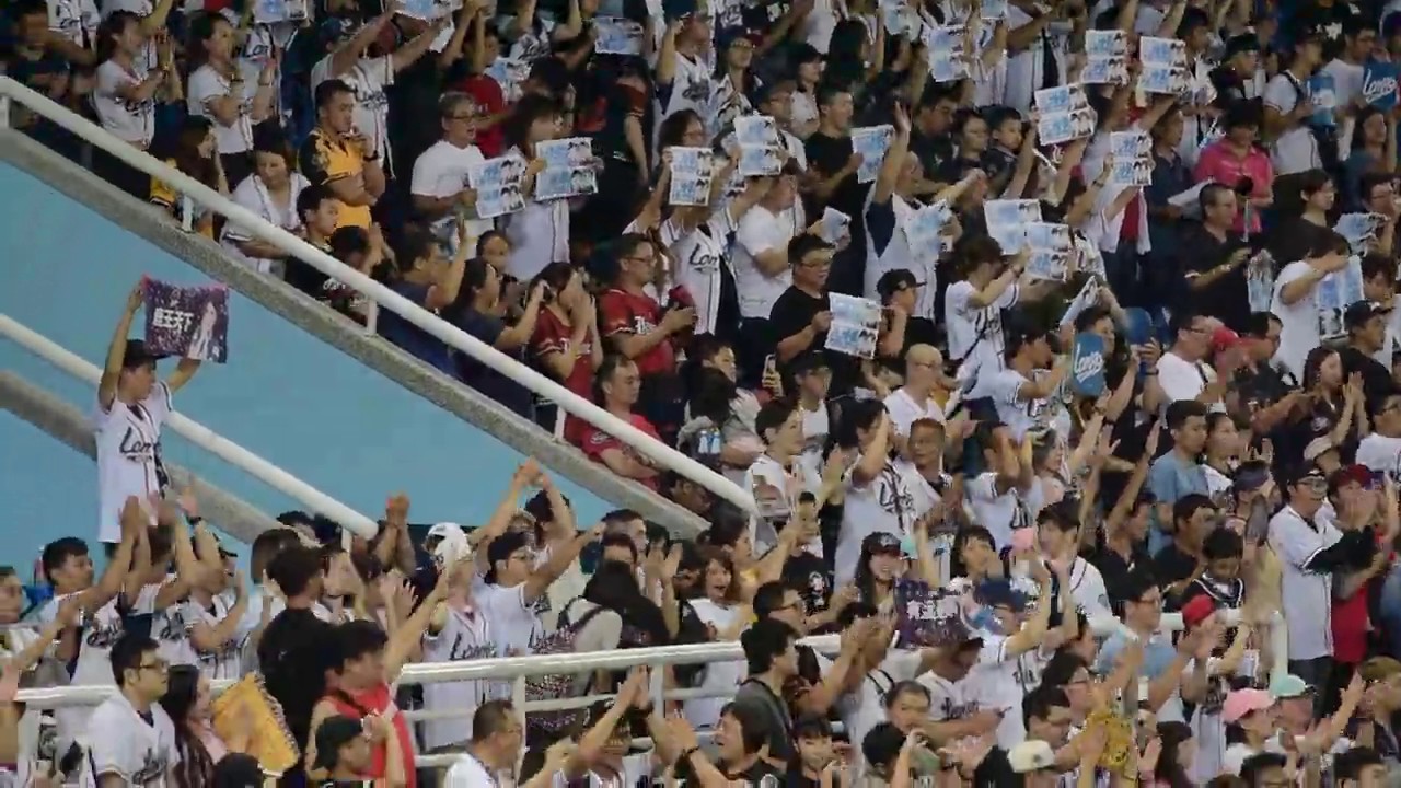 轉賣前夕才有的第一次環場壓頭 22-Sep-2019 兄弟 vs Lamigo 魔法趴 LamiGirls 桃猿男兒