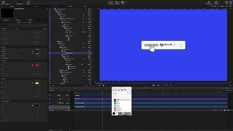 Apple Motion 5 Tutorial: Like & Subscribe Project Part 5~ Automatic Positional Animations