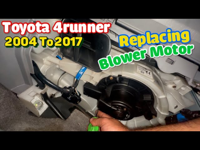 Front Blower Motor (83581QK) For 2003-2009 Toyota 4Runner - HVAC Heater Fan