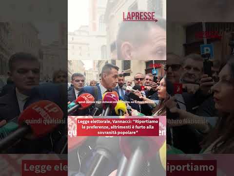 Video Futuro Nazionale,Roberto Vannacci: lo scontro sui listini bloccati nella legge elettorale