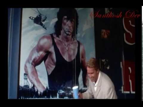 arnold schwarzenegger making fun on Sylvester Stallone