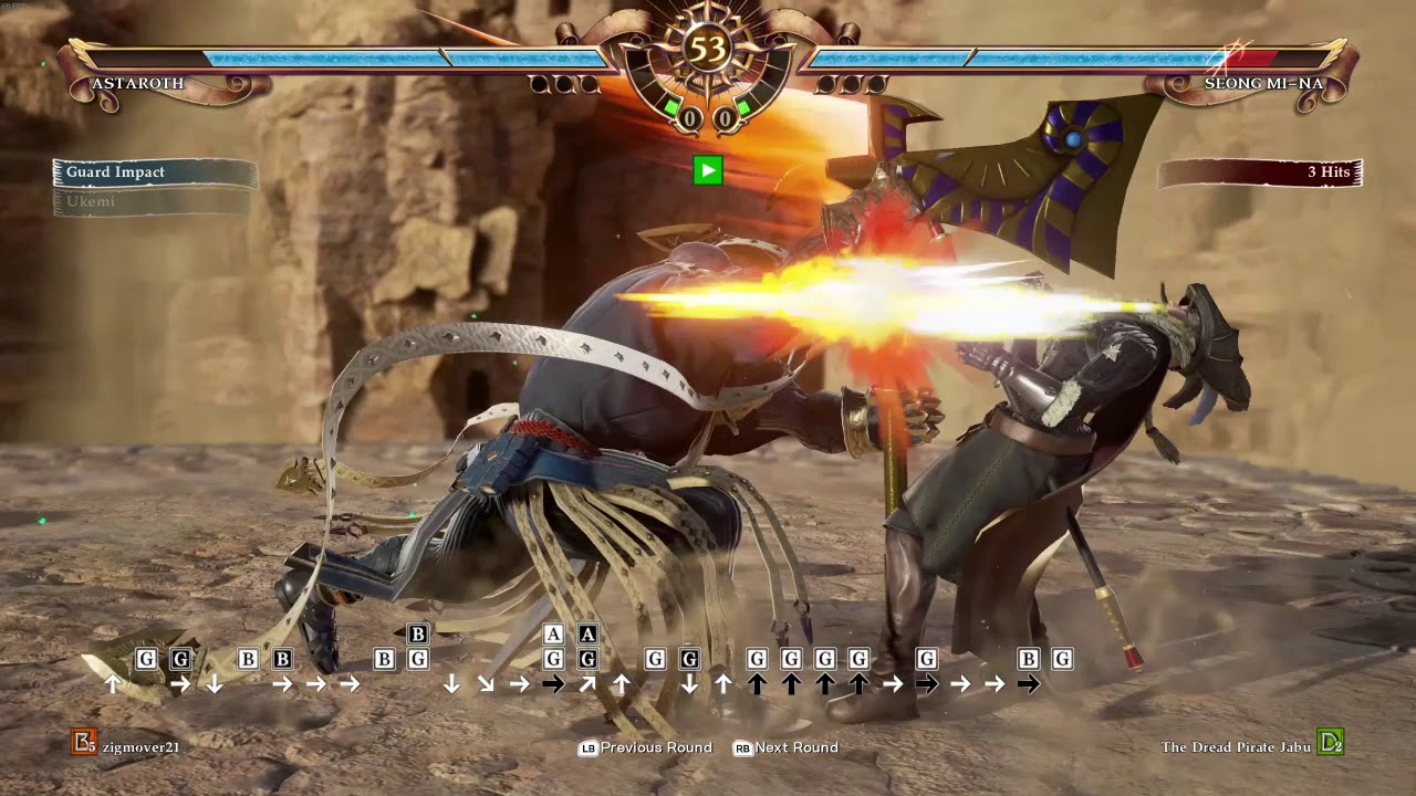 The Dread Pirate Jabu (Mi-na) vs Zigmover21 (Asta) - PNW Ranbats - 2019/03/26