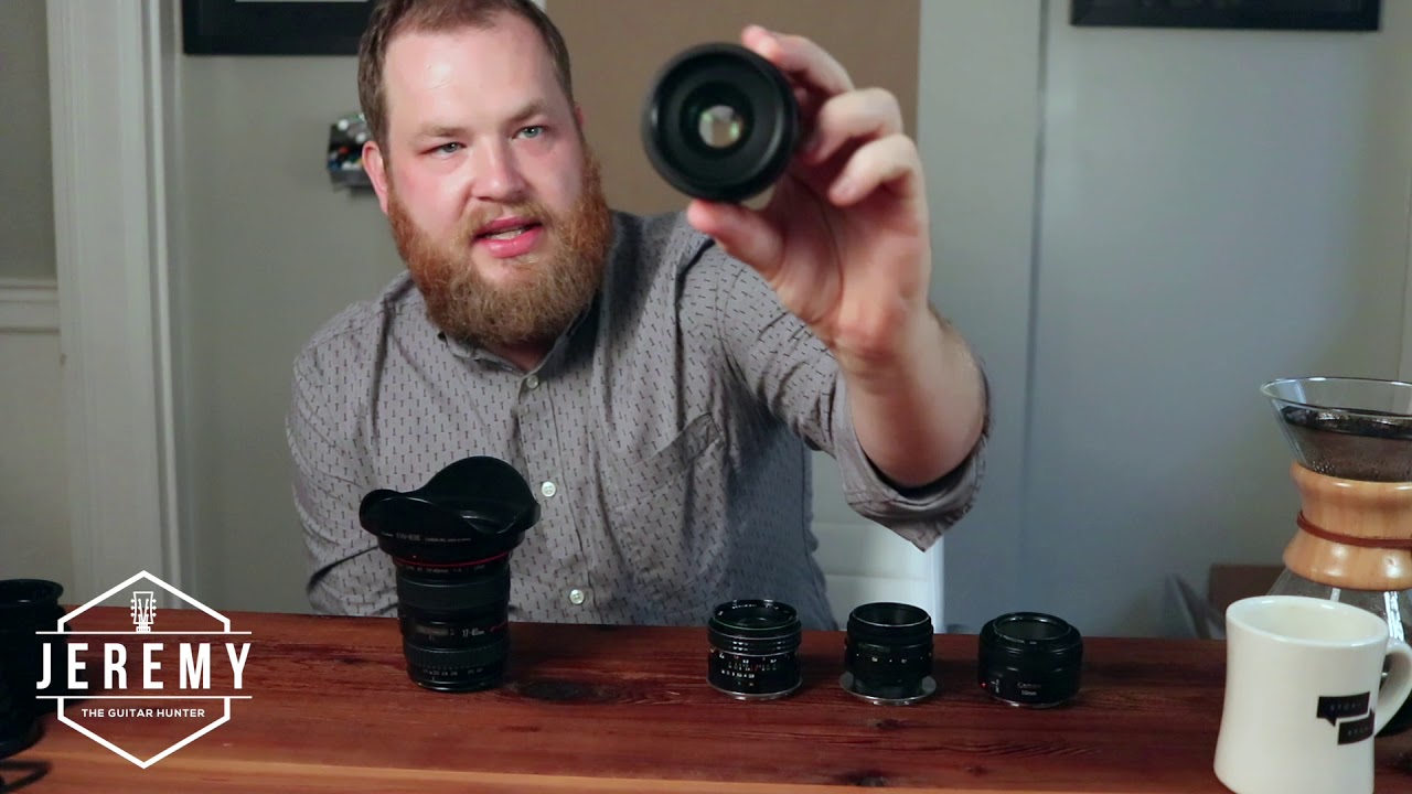 What camera is best for a Guitar Vlog?  What's in my bag...Jeremy the Guitar Hunter