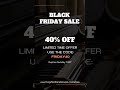 Our Black Friday sale is here! Use the code FRIDAY40 to get 40% off all of our masterclasses.