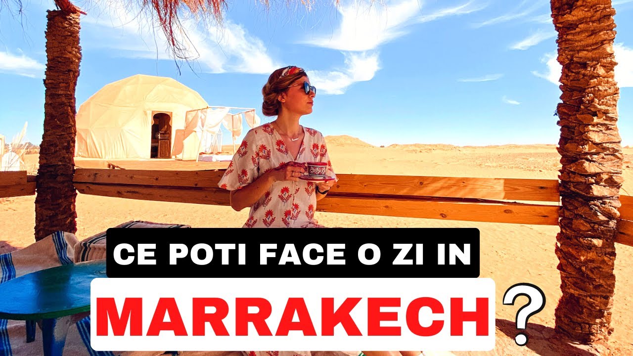 Hai cu noi o zi in MAROC! Marrakech e WOW