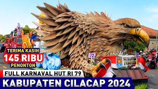KARNAVAL MOBIL HIAS CILACAP 2024, PALING MERIAH 100 PESERTA LEBIH