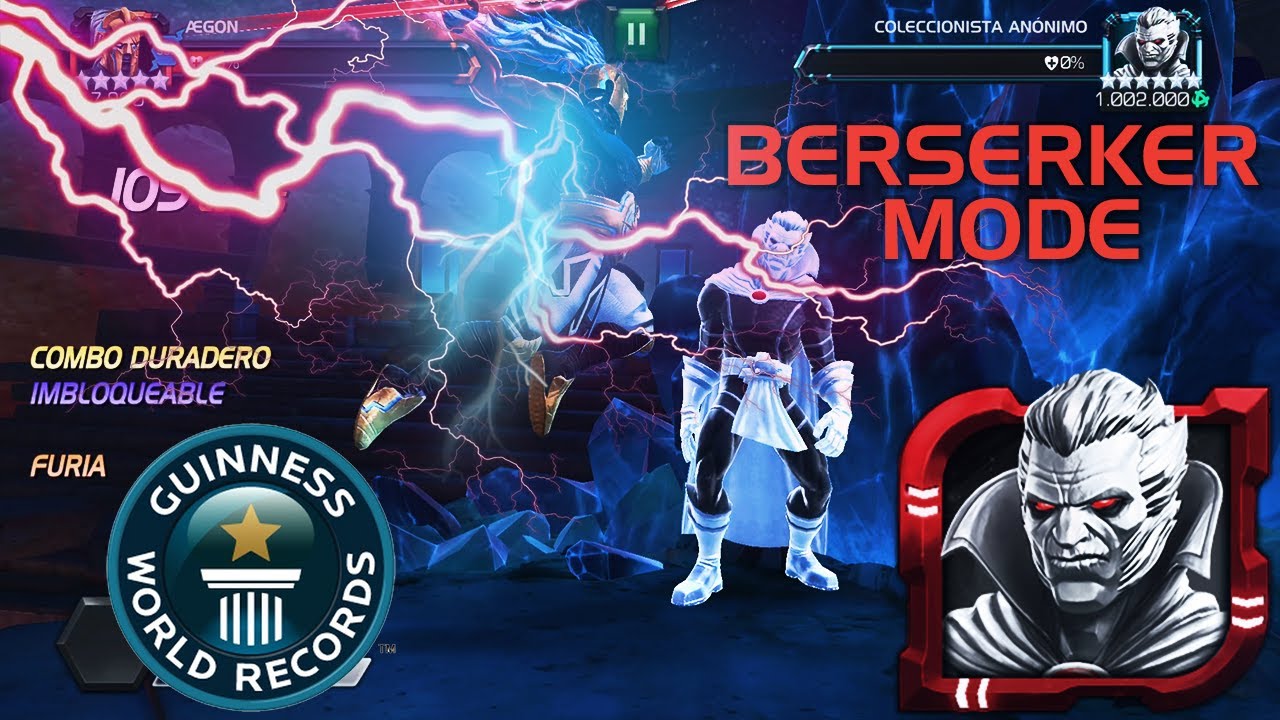 World Record The Collector (Abyss of Legends) Fight - Insane 3 Rounds | Marvel Contest of Champions