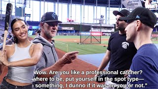 EPIC onfield experience with DON MATTINGLY and the Miami Marlins!