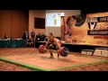 Ian wilson 170kg snatch and 205kg clean and jerk at 2014 junior nationals
