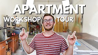 workshop in an APARTMENT?! | small shop tour