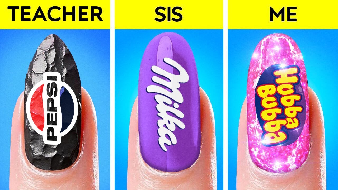 AWESOME RAINBOW BEAUTY HACKS FROME TIKTOK || Cool Crafts for Girls! & DIYs by 123 GO SCHOOL