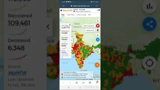 CORONA Information - Search on Live Map screenshot 4