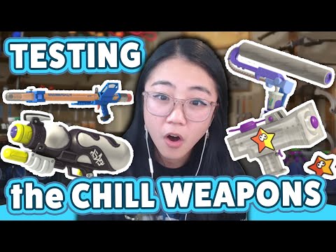 SPLATOON 3 CHILL SEASON WEAPON TEST FIRE