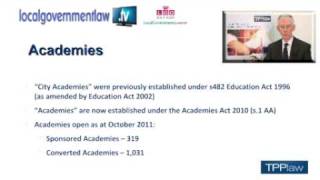 Academies and Free Schools: Understanding the Legal Implications