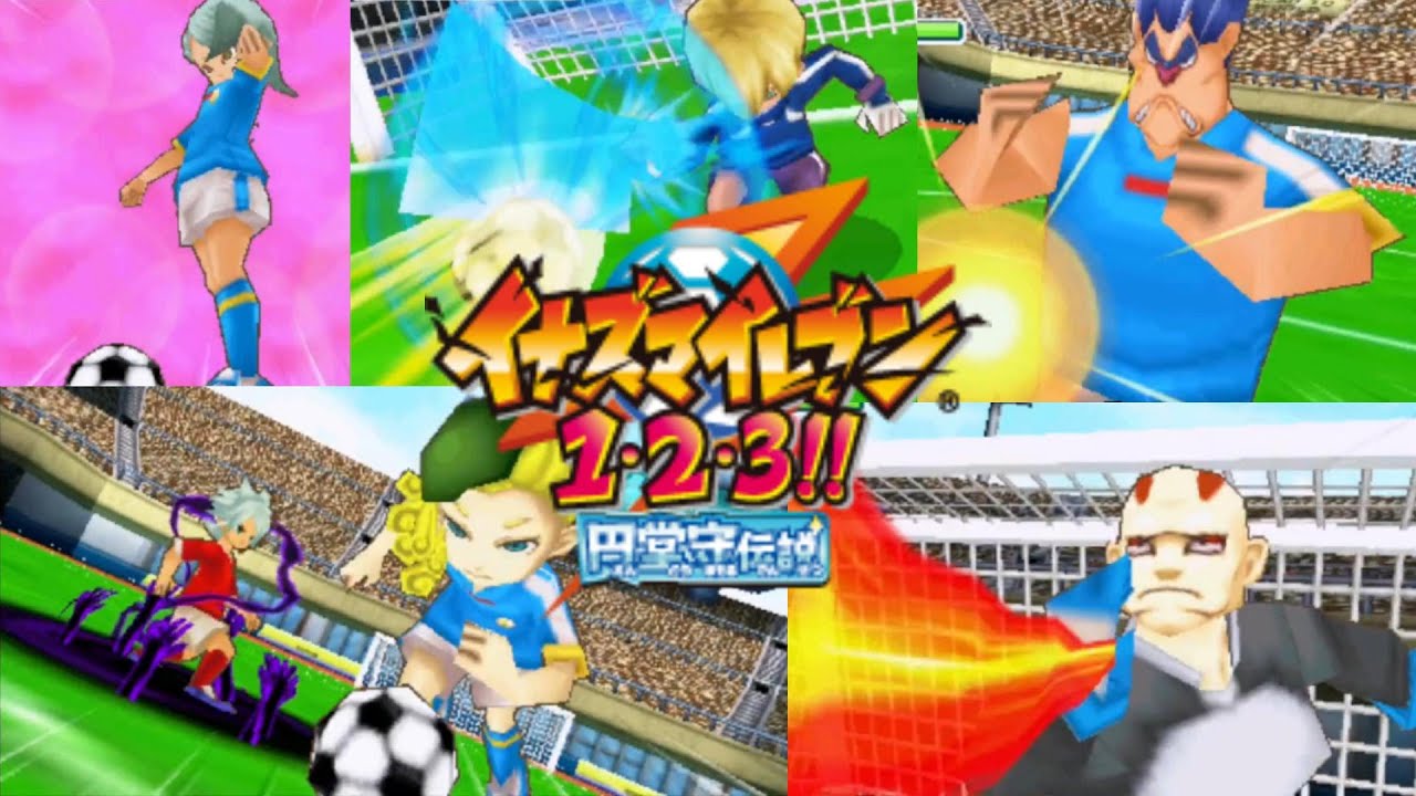 オリジナルチーム、出動【イナズマイレブン1・2・3!! 円堂守伝説