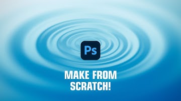 Make from scratch! The effect of the Water Ripple in Photoshop 2023