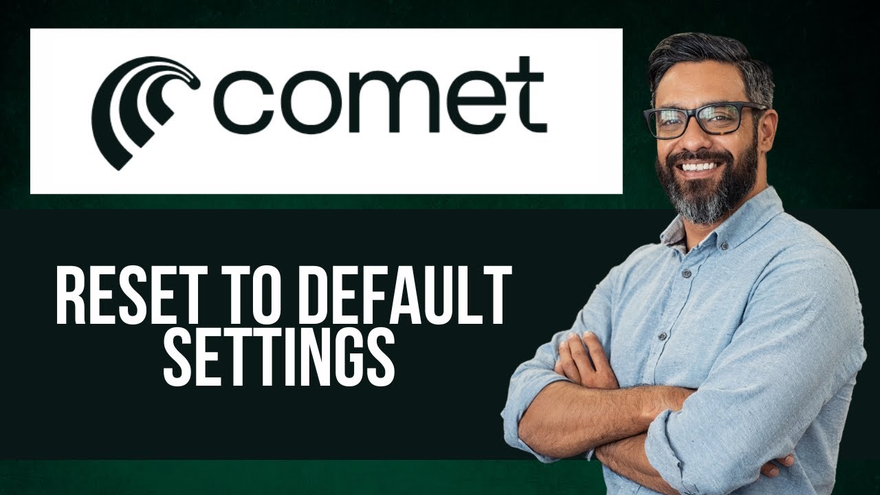 Как сбросить настройки браузера Comet до значений по умолчанию — пошаговое руководство по Comet