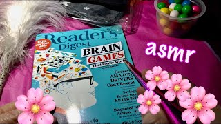 1 Hr Quiet ASMR relaxation reading to you Reader’s Digest Magazine, browsing lay back and relax POV screenshot 4