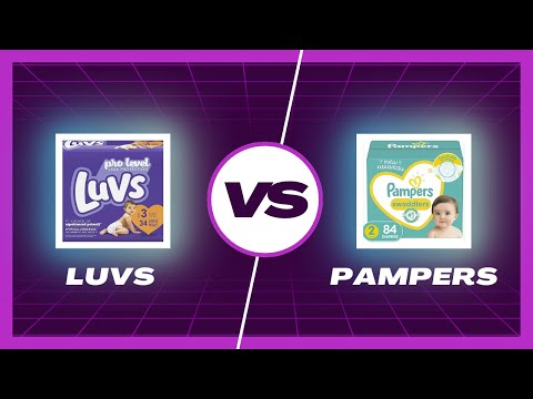 Luvs vs Pampers How Are They Different Don't BUY Until You Watch This