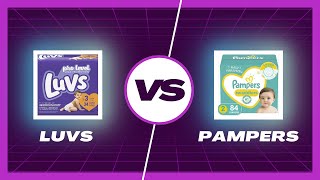Luvs vs. Pampers – How Are They Different (Don’t BUY Until You Watch This).