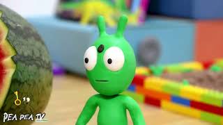 Pea Pea Plays With Colorful Playhouses for kids - Cartoon for kids