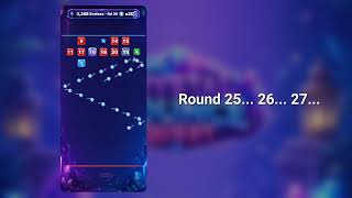 Endless Brick Breaker: How Many Rounds Can You Survive? Crystal Bounce screenshot 3