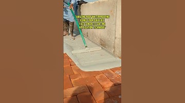 Amazing Roof Waterproofing Using Floor Squeegee | Fast Concrete Coating Application Technique