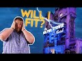 Fat testing tower of terror at disney worlds hollywood studios