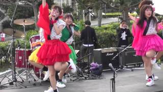 ももクロ踊ってみた☆おきこクローバーZ20151220 KBC祭03 行くぜっ!怪盗少女