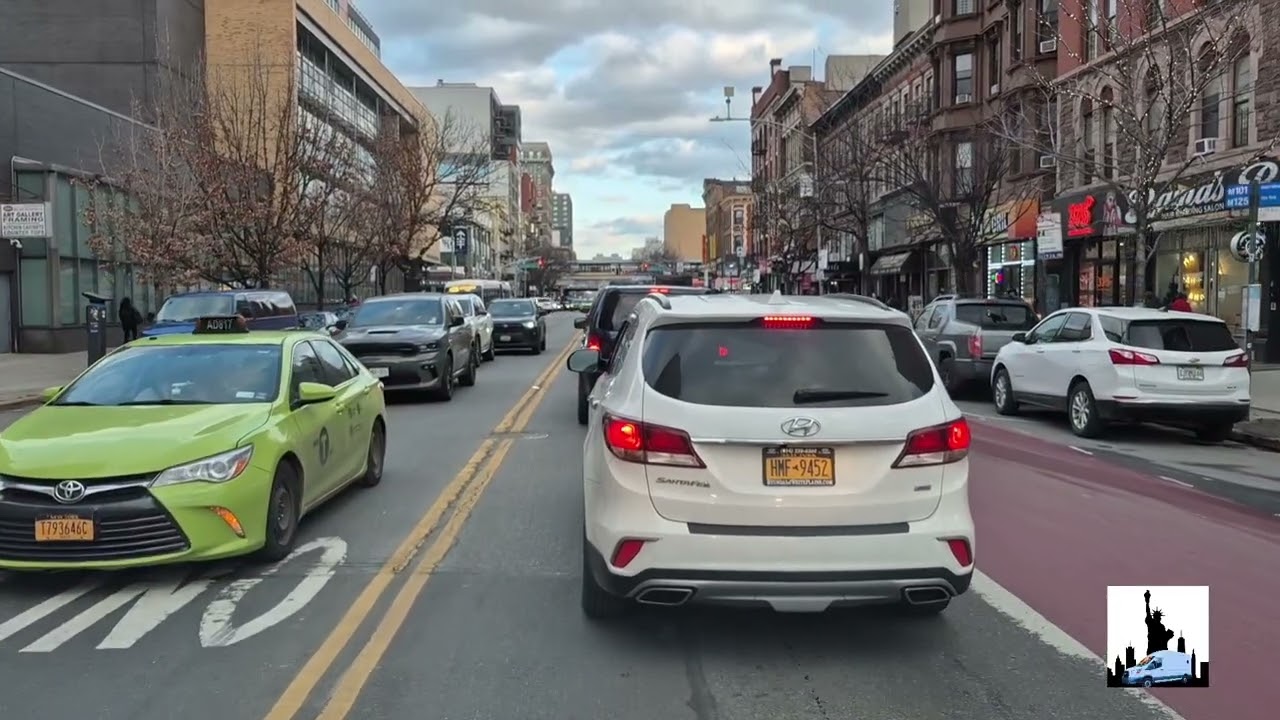 Driving from Harlem to the Bronx 