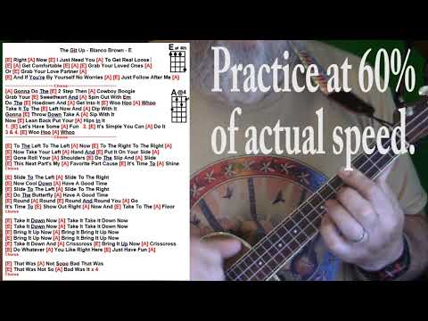 The Git Up by Blanco Brown Ukulele Lesson Tutorial