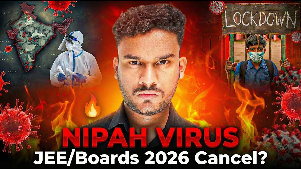 Nipah Virus Spreading Rapidly 😱 Lockdown?? JEE/Board 2026 Cancelled? 