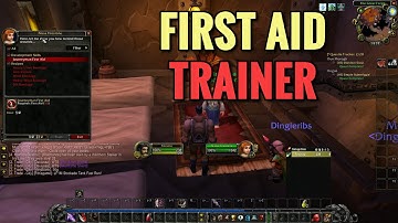 Ironforge First Aid Trainer Location (WoW Classic)