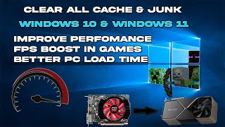 how to clear all cache & junk from windows 10 & windows 11 (2023 method)