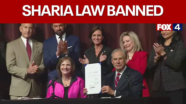 Gov. Abbott signs Sharia law ban in North Texas