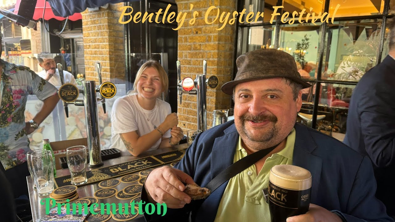 Устричный фестиваль Bentley's of Mayfair, на котором будет представлен лондонский черный портер.