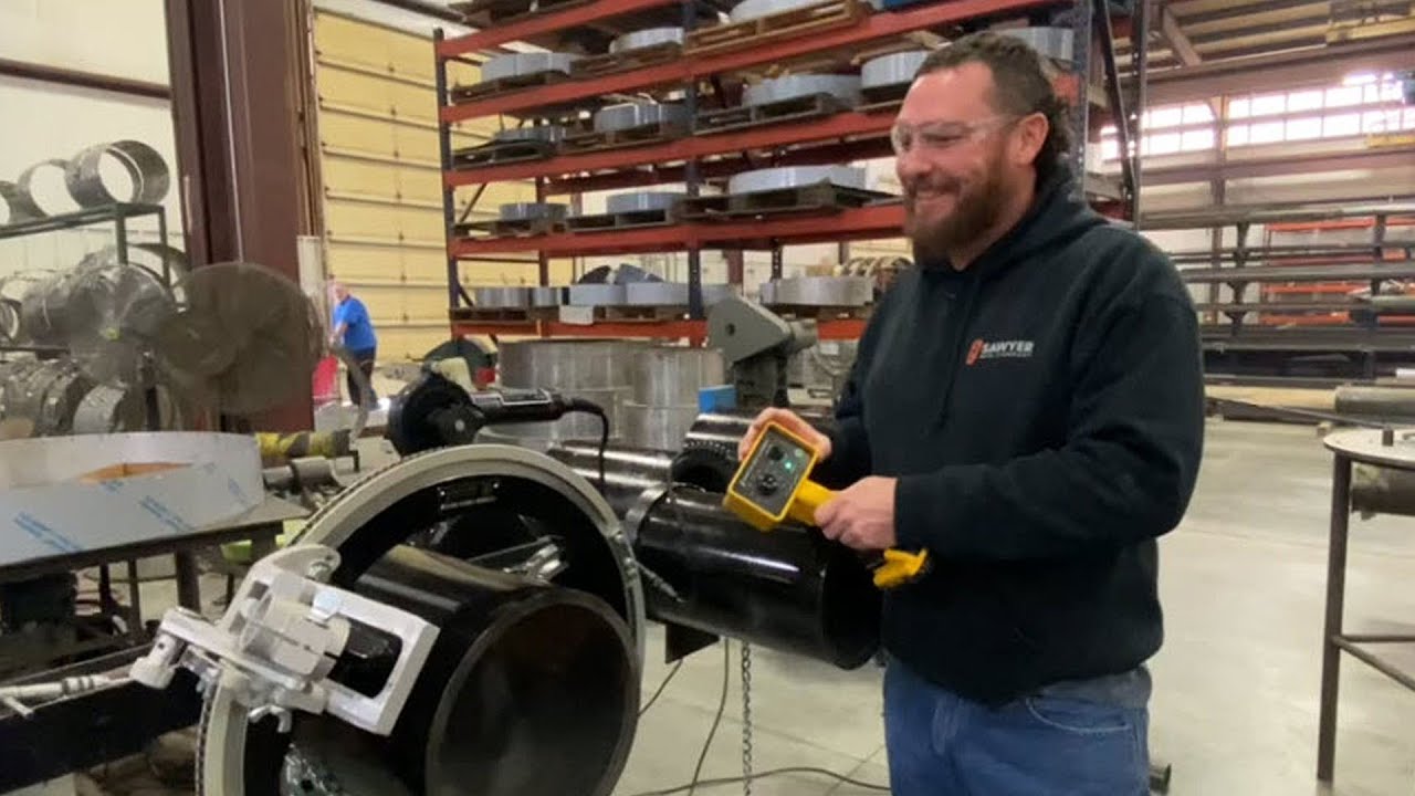 Motorizing Installing the Motorizing Kit onto a Quick Set Beveling Machine - YouTube
