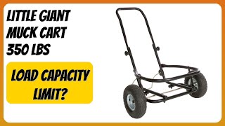 REVIEW (2026): Little Giant Muck Cart 350 lbs. Features