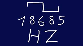 18685 hz square