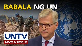 United Nations, may babala kaugnay ng pagkamatay ng UN peacekeepers sa Lebanon