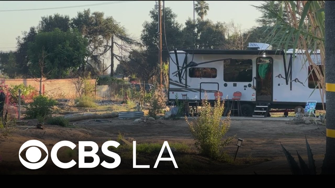 Altadena family moves into RV after surviving Eaton Fire