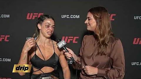 Mackenzie Dern Backstage Interview | UFC 321