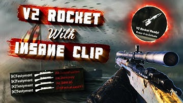 INSANE Clip Into V2 Rocket. (WW2 SNIPING)