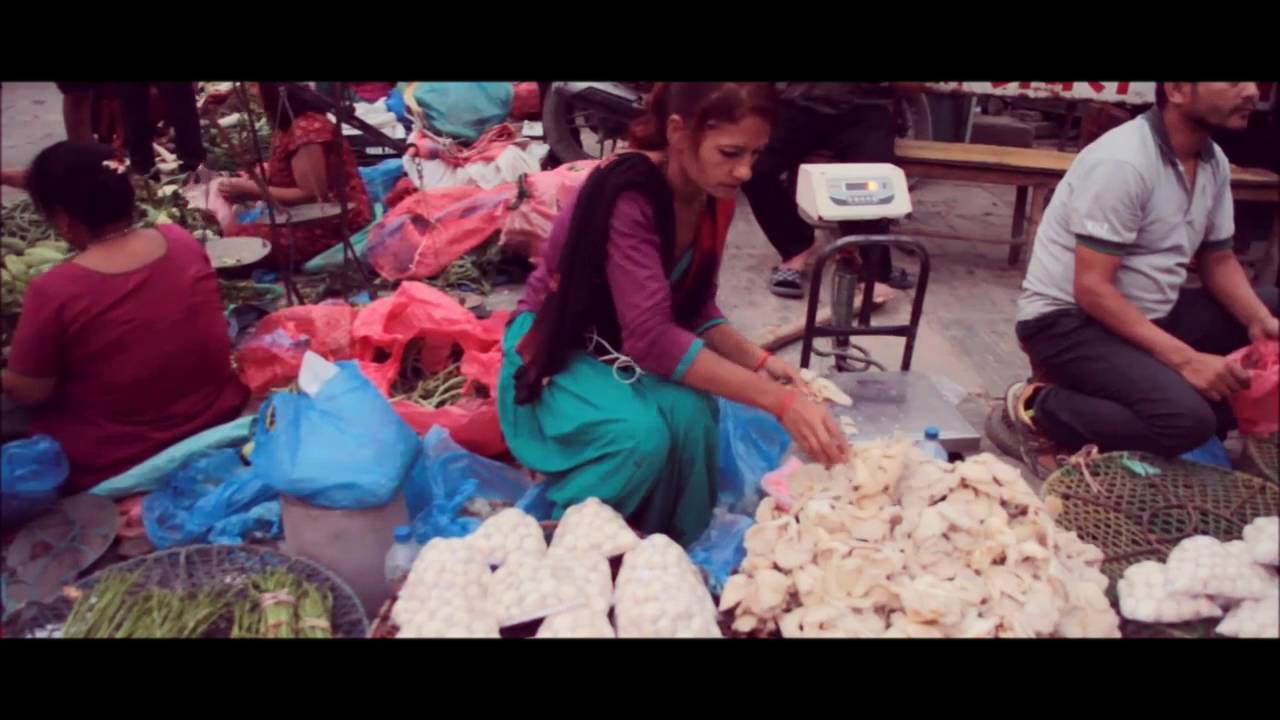 Lifestyle of street vendors and low economy people of Kathmandu, Nepal
