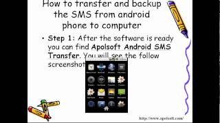 Android SMS Backup For Samsung Android device screenshot 3