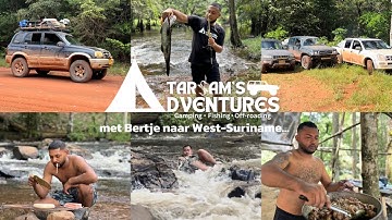 Een kampeer- en hengeltrip naar West-Suriname