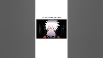 The copy ninja Kakashi hatake ||  #kakashi #kakashihatake #kakashiedit #naruto #narutoshippuden