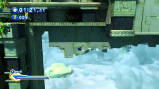 Sonic Generations [PC] | Sky Sanctuary: Act 2 | Speed Run (1:44.95) [HD]
