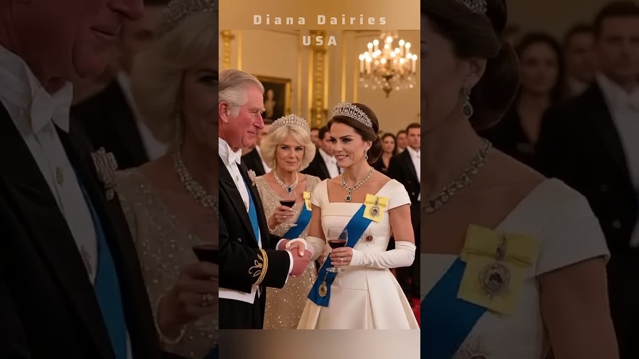 Camilla’s Cold Hand as Leonor Stood Beside Charles 🍷👑 